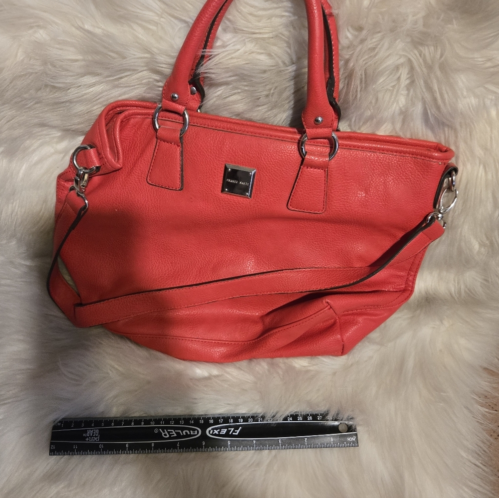 Franco Sparto Red Leather Handbag